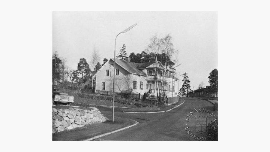 Villa Skogshyddan, foto taget i mitten av 1960-talet. Foto Okänd